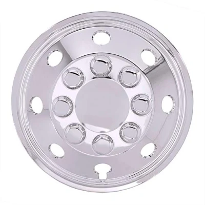 Image of AUTO STYLE Set wheel covers Utah 15 inch chrome (spherical)