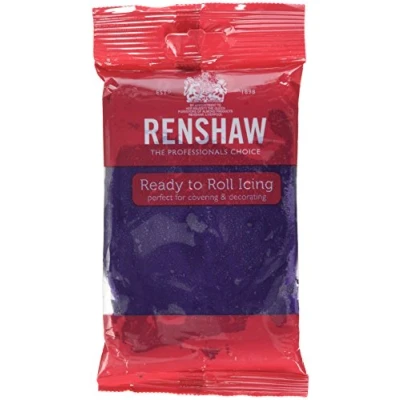 Image of Deep Purple Renshaw Regalice Icing 250g Pack of Cake Sugarpaste Fondant