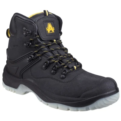 Image of Amblers Safety FS198 Leather Boots Mens Black material_leather1 Size UK 14