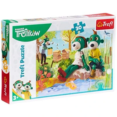 Image of Trefl 18265 Lake, Family 30 Teile, für Kinder ab 3 Jahren jigsaw puzzle, The Trefliks Am See, Die