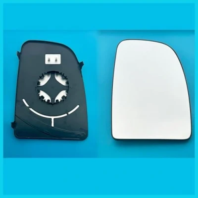 Image of Fits Peugeot Boxer 2006 2020 Heated Base Convex Wing Mirror Right Hand (UK Driver Side)