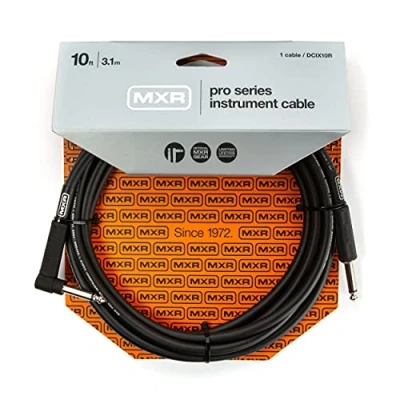 Image of MXR DCIX10R Cable 10ft 3.1m Pro Right Angle to Straight Each