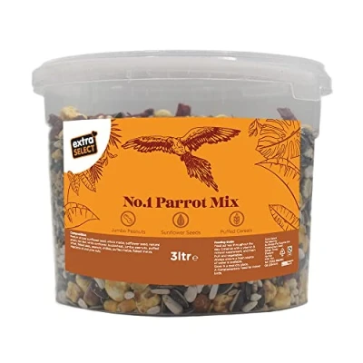 Image of Extra Select No1 Parrot Mix Bucket 3ltr 1.5k