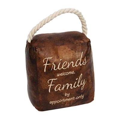 Image of Home Living Door Stop Friends Welcome