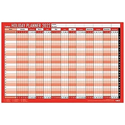 Image of Tallon 3808 Staff Holiday Planner