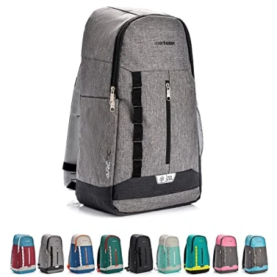 Image of meteor 10 and 20 L Cool Backpack Cooler Bag Insulated Lunch Box Picnic Ice Camping Outdoor Travel (10 L, Sea/Green)
