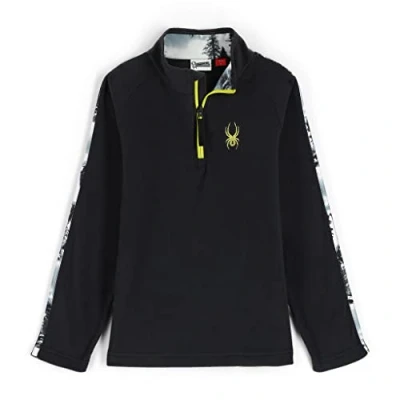 Image of Spyder Boy&#039;s Youth Speed Fleece Jacket, Black, M
