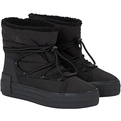 Image of Calvin Klein Classic Cupsole Laceup Low LTH, Black, 5
