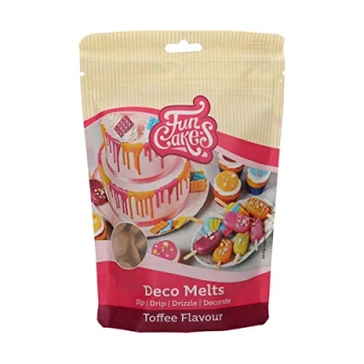 Image of FunCakes Deco Melts Toffee Flavour, AZO Free, 250 g
