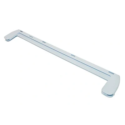 Image of Indesit C00119040 Fridges/Shelves/Original Replacement White Front Cover, Glass Shelf for Refrigeration/Glass