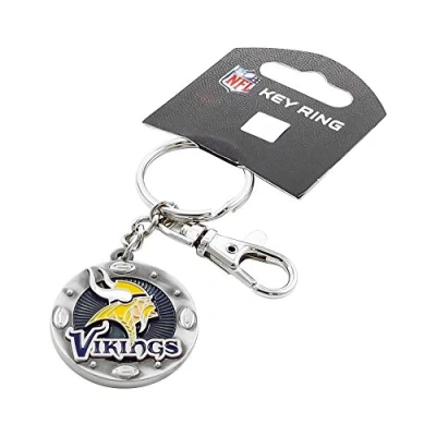 Image of aminco NFL Minnesota Vikings Impact Keychain Silver