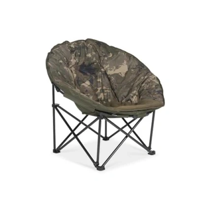 Image of Nash Bank Life Moon chair Camo Carp