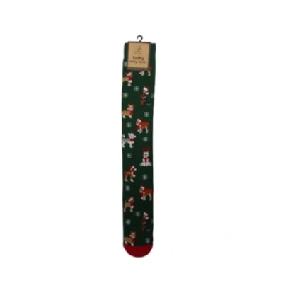 Image of Bartleby Funky Welly Socks Xmas Dogs