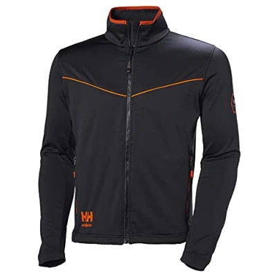 Image of Helly Hansen Workwear Mens Chelsea Evolution Stretch Midlayer Jacket