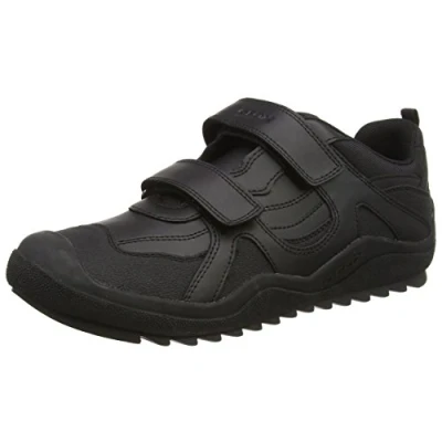 Image of Geox Boy&#039;s J Artach Boy Low Top Sneakers, Black C9999, 9 UK Child