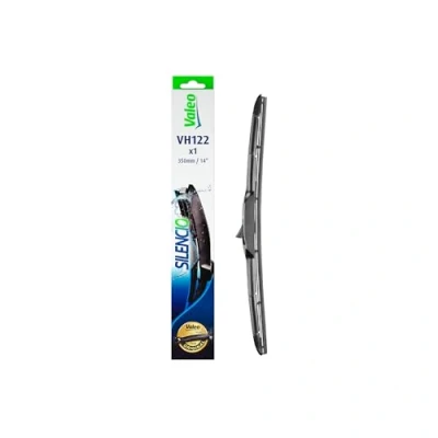 Image of 76620TF0G01, 76630TFOG02 Wiper Blade VALEO SILENCIO HBLADE 574722 350mm Front Hybrid with spoiler for left hand drive vehicles 14Inch