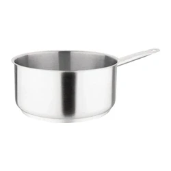 Image of Vogue Stainless Steel Saucepan 24cm