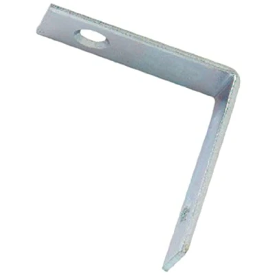 Image of Merriway® BH01107 (10 Pcs) Bright Zinc Plated Corner Braces Brackets Plates, 25 mm (1 Inch) Pack of 10 Pieces