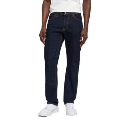Image of Lee Mens Daren Zip Jeans, Rinse G36, 34W / 34L UK