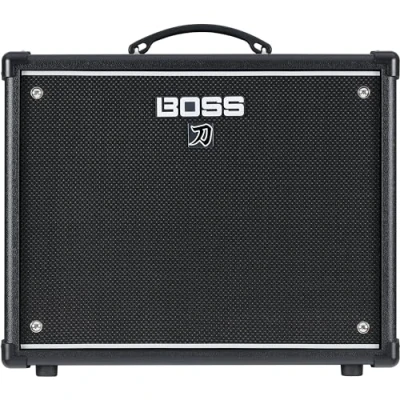 Image of BOSS Katana 50 Gen 3 Guitar Amplifier Compact Watt Combo Amp Custom 12 Inch Speaker Evolved Tube Logic Sound Characters Onboard Effects Advanced Connectivity &amp; More