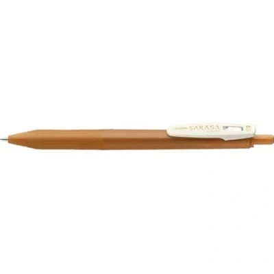 Image of Zebra JJ15 VCY Gel Ballpoint Pen, Sarasa Clip, 0.5, Camel Yellow