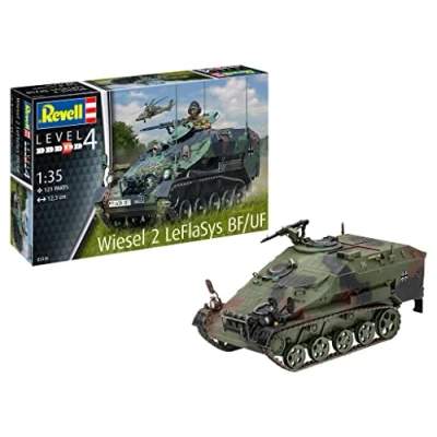 Image of Revell 03336 Wiesel 2 LeFlaSys BF/UF 1:35 Scale Unbuilt/Unpainted Plastic Model Kit