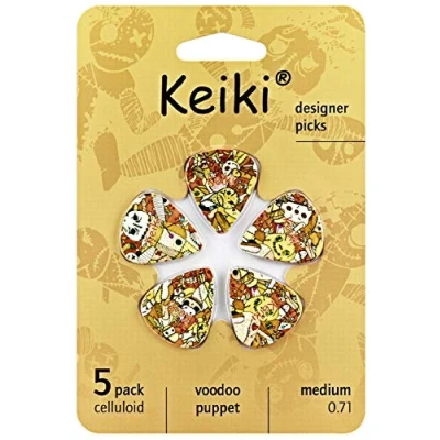 Image of ORTEGA Voodoo Puppet Picks 5 pcs. (KPVP 5)