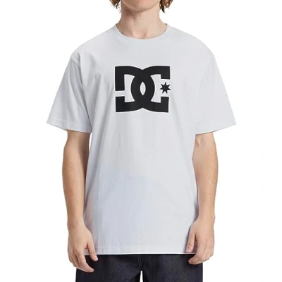 Image of DC Shoes STAR Print Tshirt, Size: XS, White