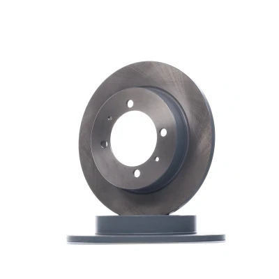 Image of PW820195 Brake disc BLUE PRINT ADC44382 Rear Axle 260mm 10mm 4 Hole 114mm solid Coated VOLVO: V40 Estate, S40 I, MITSUBISHI: Space Star