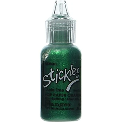 Image of Stickles Glitter Glues Ranger Industries Stickles, Green