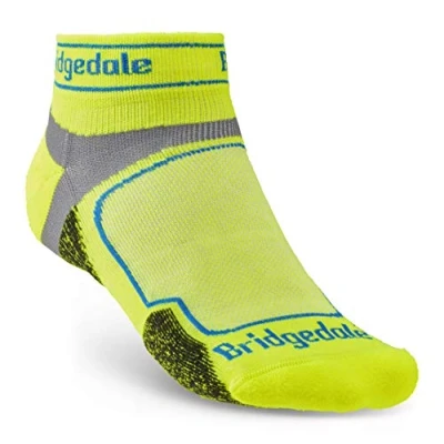 Image of Bridgedale TRAIL RUN Ultralight T2 Coolmax Sport Low Men&#039;s Medium Yellow
