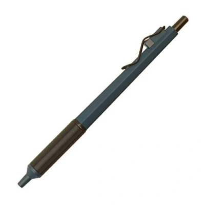 Image of Uni Jetstream EDGE 0.38mm Oil based Ballpoint Pen, Prussian Blue Body (SXN100338.10)