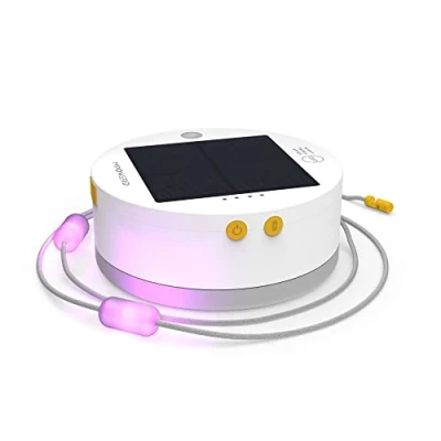 Image of MPOWERD Luci Color Solar String Lights + Phone Charger: Rechargeable via or USB C, 18’ Cord, 100 Lumens LEDs, 6 Colors Changing Mode, Water Resistant, Camping, Pool/Patio, Travel