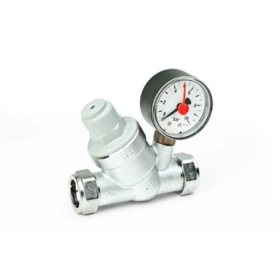 Image of Inta Pressure Reducing Valve And Gauge 22mm Prv22332210