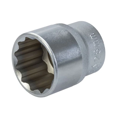 Image of King Dick Socket 1/2&quot; SD 12pt Metric 28mm