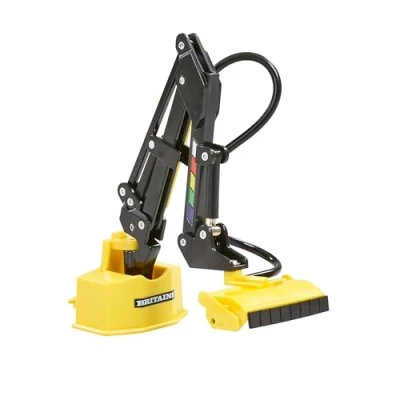 Image of Britains Hedge Cutter Model Farm Implement Tractors Featuring Movable Mower Head and Arm Toys for 3 Year Old Boys Girls