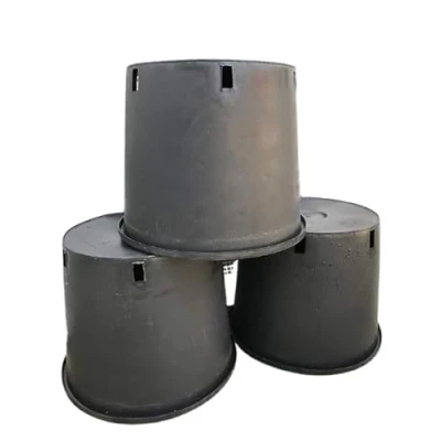Image of The Flowerpot Men Heavy Duty 10 Litre Plant Pots/Container Pots (10)