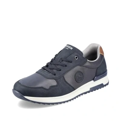 Image of Rieker Men&#039;s 16113 Low Top Sneakers, Blue 14, 11 UK
