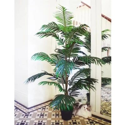 Image of 140cm Large Bushy Artificial Palm Tree