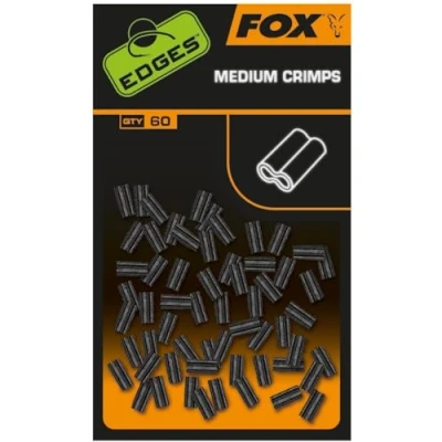 Image of Fox Edges Crimp Sleeves Small 0,6mm (60 pieces) Terminal tackle