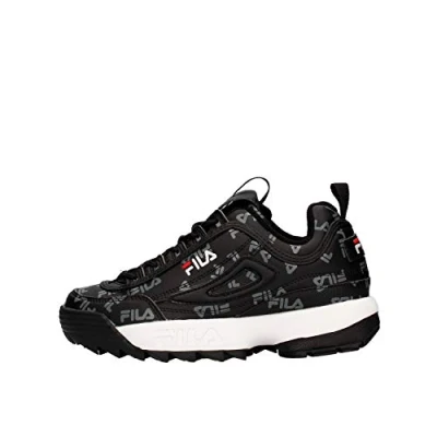 Image of Fila Women Sports Shoes Disruptor Low Black 5 UK