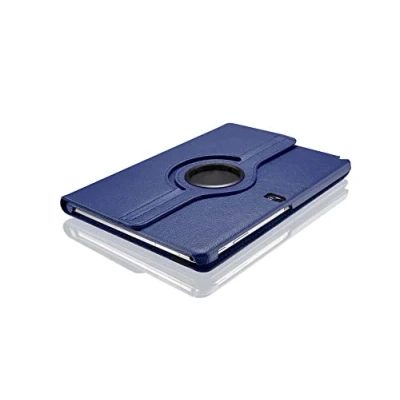 Image of Huanghua for Samsung Galaxy Note 10.1 2014 Edition SM P600 P601 P605 P607 Tablet Cover,Ultra Slim Folio Stand Lightweight PU Leather Case Tab Pro T520 T525 10.1&quot; (Blue)