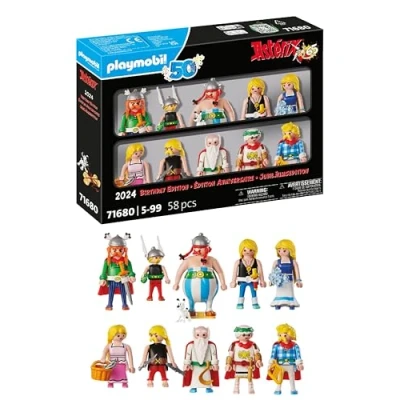 Image of Playmobil 71680 Asterix: Figure Set, collection play figures, asterix collectors and fans, fun imaginative role play, playsets suitable for children ages 5+