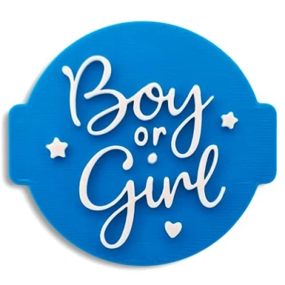 Image of Baby Shower Embosser Stamp for Fondant, Icing, Cupcake, Cake, Biscuits, Decoration (Pattern 4)