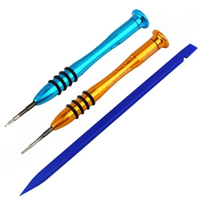Image of Precision 1.5mm Y00 Triwing Screwdriver + PH000 Phillips Set Pry Opening Kit Compatible with Nintendo Switch Repair Tools
