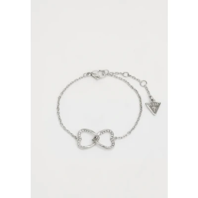 Image of Guess MON Amour Bracelet silvercoloured, Women&#039;s, Size: Small, Silver coloured