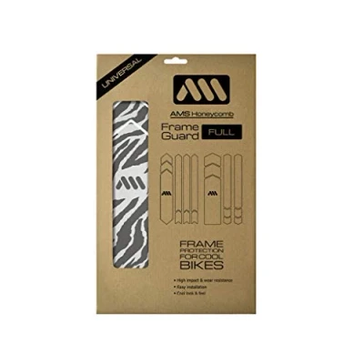 Image of All Mountain Style Unisex&#039;s AMS Frame Guard Full, Zebra Grey