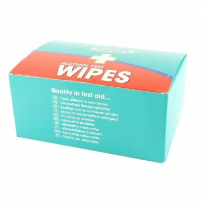 Image of Astroplast Wipes Alcohol Free for All First Aid Kits, Pack of 100