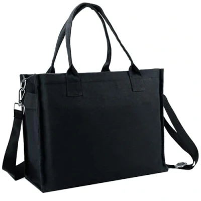 Image of ONEGenug Canvas Tote Bag，Large Shoulder Hobo Bags Crossbody bag Travel Handbag everything with Wide Strap