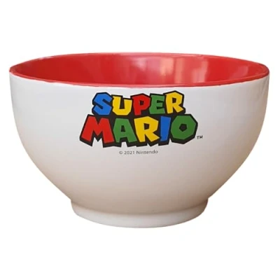 Image of CARTOON Super Mario Ceramic Bowl 600ml Breakfast Mug